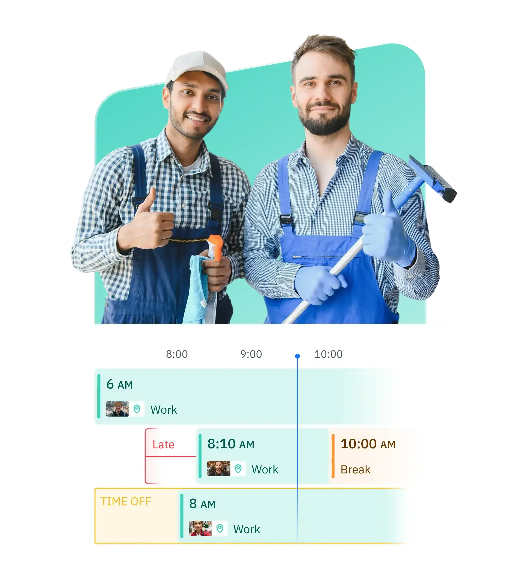 Manage night shifts and overtime