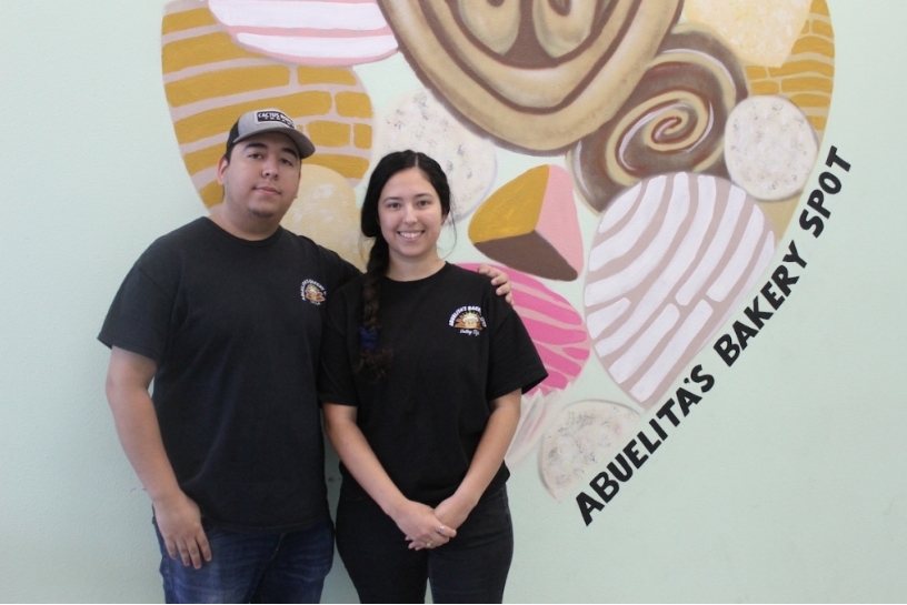 Owners of Abuelita's Bakery Spot