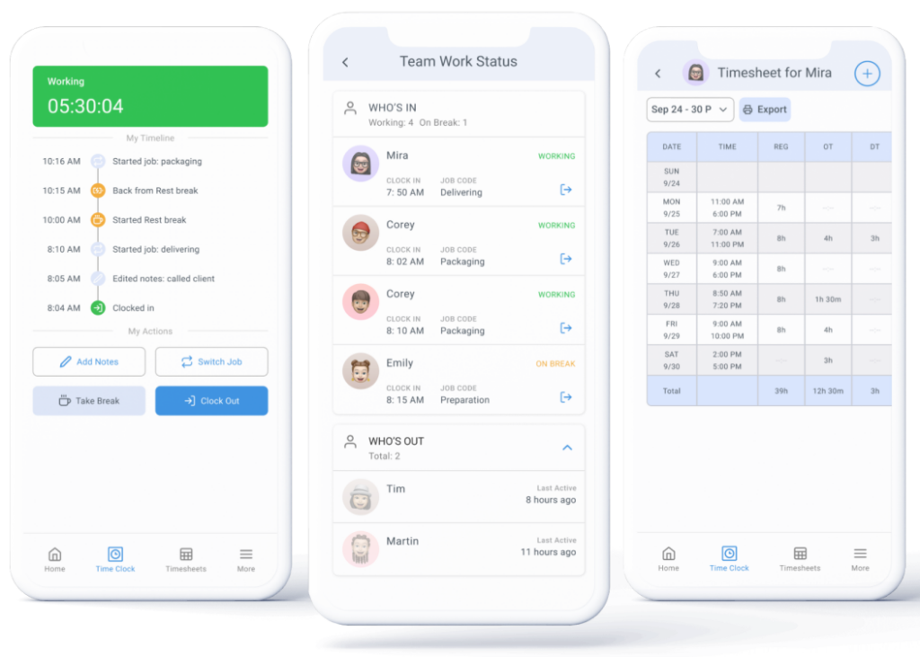 ShiftFlow Time Tracking Feature Save Time with Intuitive Interface