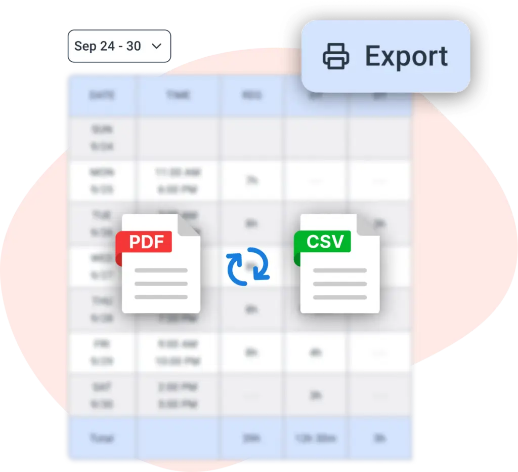 ShiftFlow Timesheet Feature