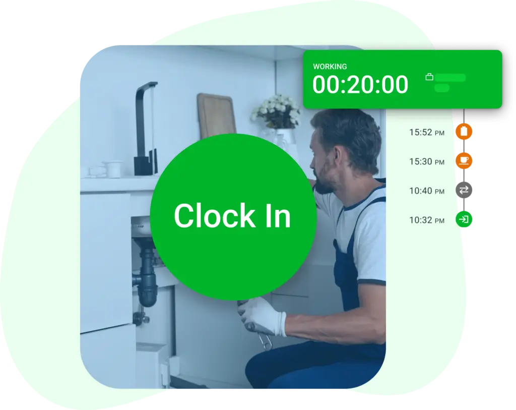 Time Tracking for plumbing and heating_Simplified Time Tracking