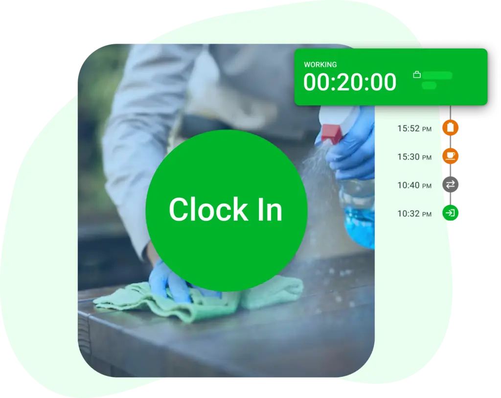 Time Tracking for cleaners_Simplified Time Tracking